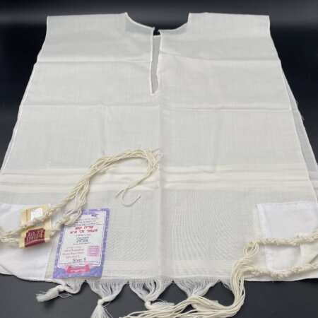 ציצית 100% כותנה פתיל תכלת- עבודת יד ציצית 100% כותנה פתיל תכלת- עבודת יד