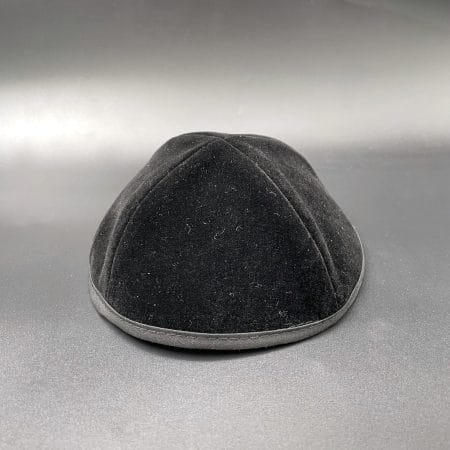 כיפה בד קטיפה 4 חלקים