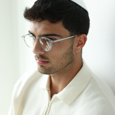 כיפה לבנה פשתן