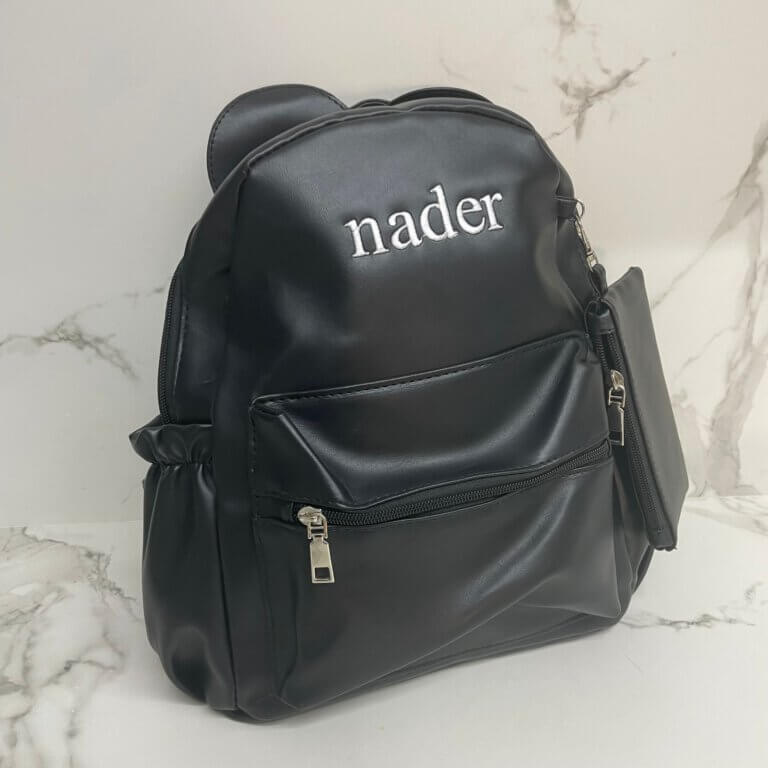 תיק גן שחור