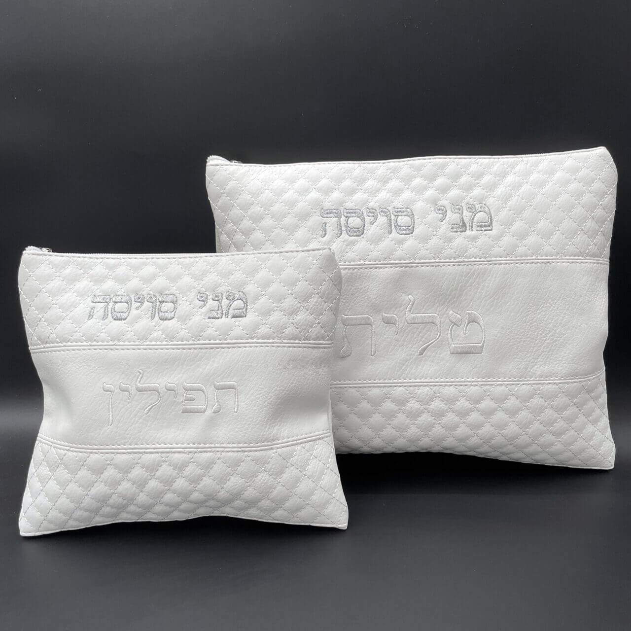 תיק לטלית ולתפילין דגם אברהם ידית מרובעת