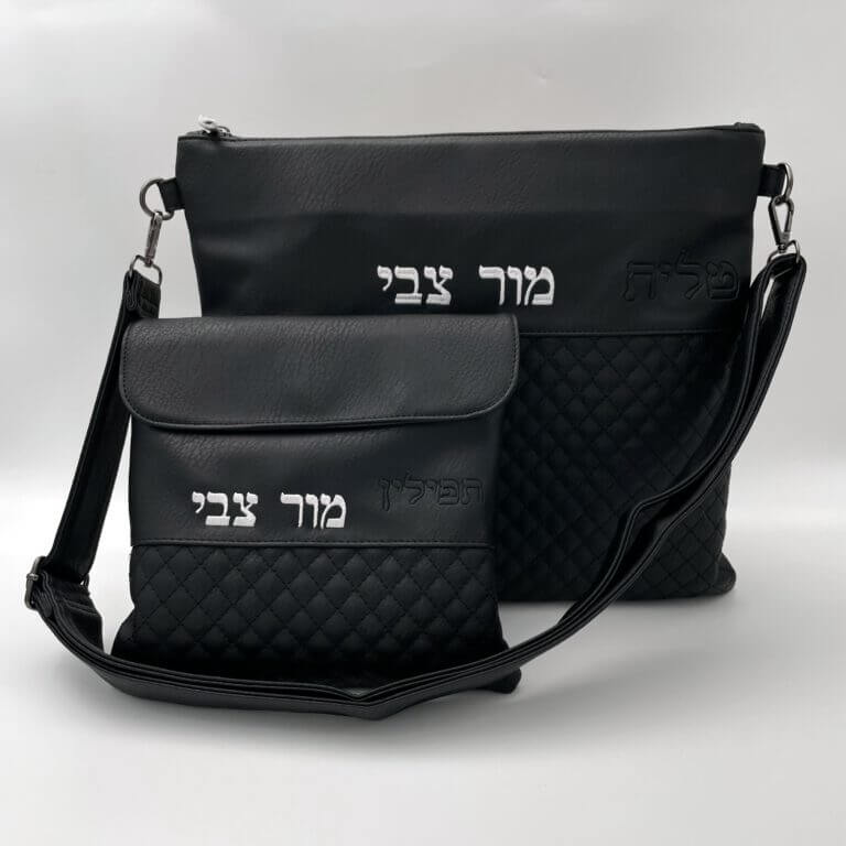 תיק לטלית ולתפילין דגם אברהם ידית מרובעת תיק לטלית ולתפילין דגם אברהם ידית מרובעת