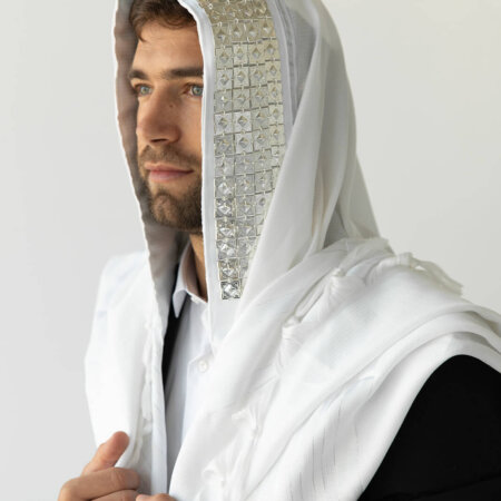 אור חתנים- עטרה ציפוי כסף