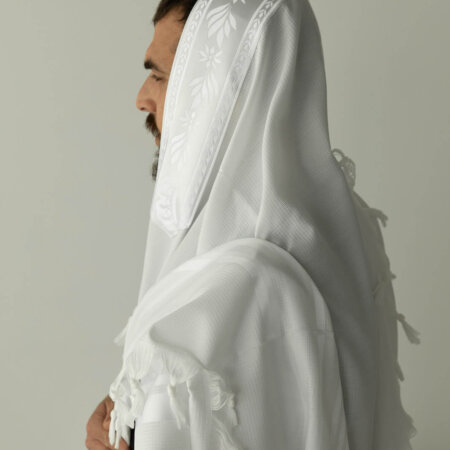 טלית אור חתנים- קלאסי