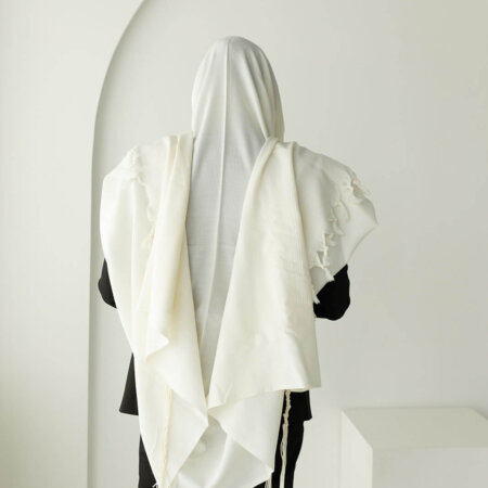 טלית צמר- בית יוסף + פתיל עבה