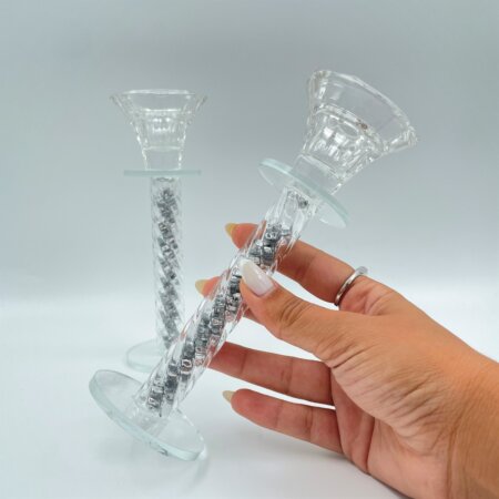 פמוטים עם מגש דגם "פולמיר"