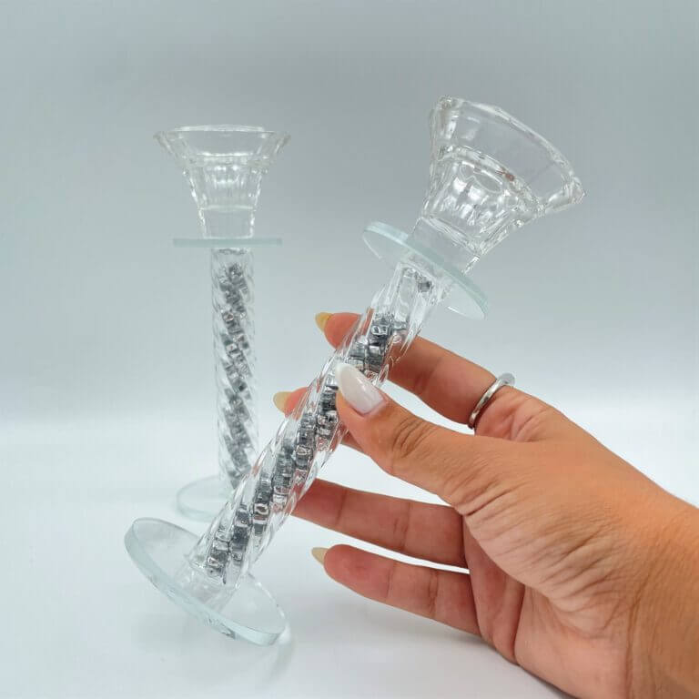 פמוטים עם מגש דגם "פולמיר"