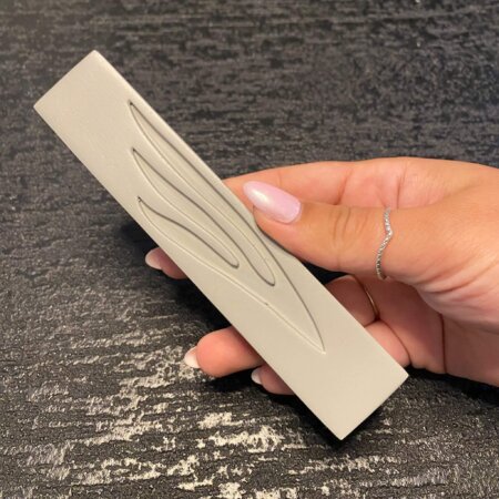 בית מזוזה בטון צבע אפור 20 ס"מ