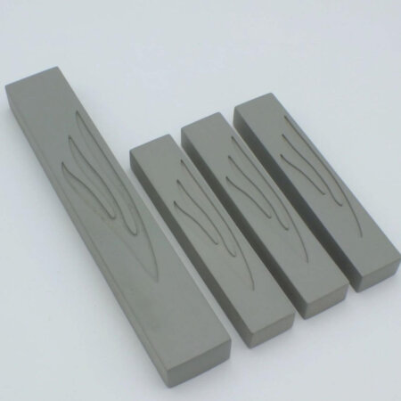 בית מזוזה בטון צבע אפור 12 ס"מ