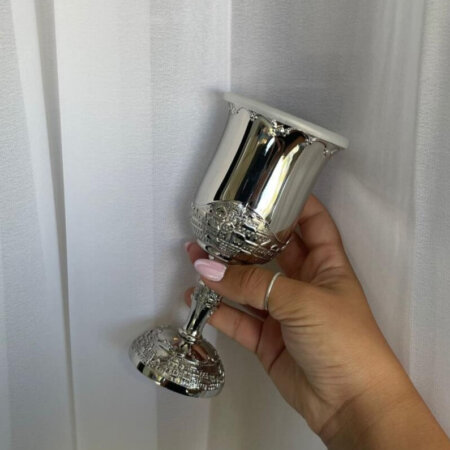 גביע קידוש- דגם ירושלים כסף