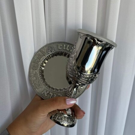 גביע קידוש- דגם ירושלים כסף