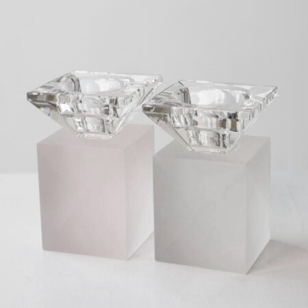 פמוטים ריבוע חלבי 9 ס״מ