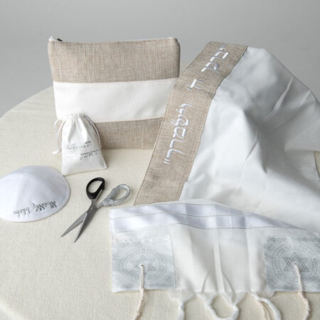 סט חאלקה דגם אור רקמה לבנה סט חאלקה דגם אור רקמה לבנה