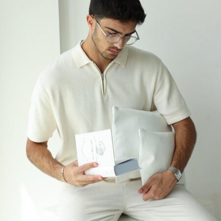 מארז דגם HOME לבן + סידור קלאסי