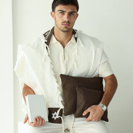 כיסויים לטלית ולתפילין דגם HOME אספרסו