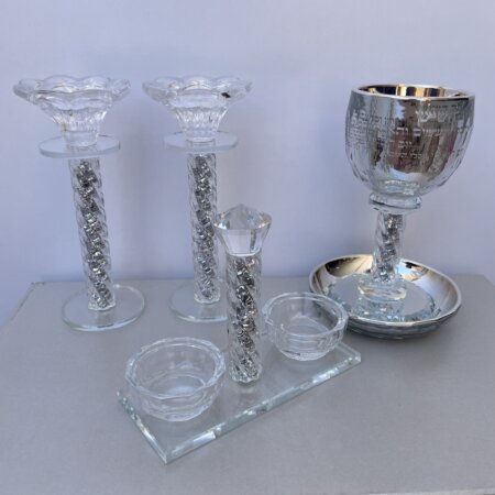 סט שבת מושלם כסף סט שבת מושלם כסף