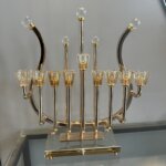 חנוכייה דגם ״נבל וכינור"