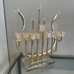 חנוכייה דגם ״נבל וכינור"