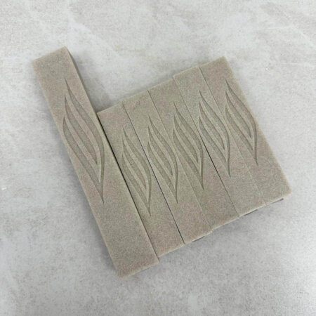 מארז בתי מזוזות בטון בצבע בז 1+5