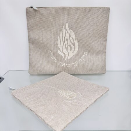 כיסויים פשתן בז דגם "האש שלי" כיסויים פשתן בז דגם "האש שלי"