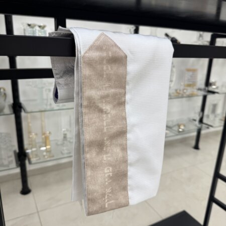 טלית חאלקה דגם "רבל" חיתוך לייזר