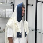 טלית צמר Premium דגם "האש שלי" Blue טלית צמר Premium דגם "האש שלי" Blue