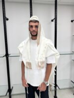 טלית צמר Premium דגם "גבורה" טלית צמר Premium דגם "גבורה"