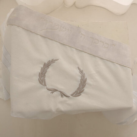 סט חאלקה דגם כנפיים חיתוך לייזר צבע אפור אבן