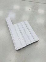 מארז בתי מזוזות בטון בצבע לבן שבור 1+4 | "וכתבתם"