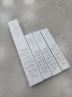 מארז בתי מזוזות בטון בצבע לבן שבור 1+3 | "ברכות"