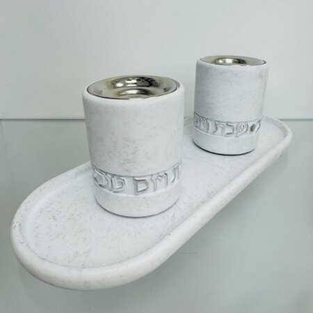 פמוטים עם מגש דגם "פולמיר"