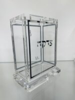 קופת צדקה פרספקט-מגנט כסף קופת צדקה פרספקט-מגנט כסף