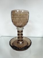 גביע קידוש קריסטל "יום השישי" חומה