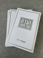 הגדה לפסח כריכה רכה כסף דגם "קדש"