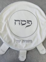 כיסוי למצה כסף דגם "ים סוף" כיסוי למצה כסף דגם "ים סוף"