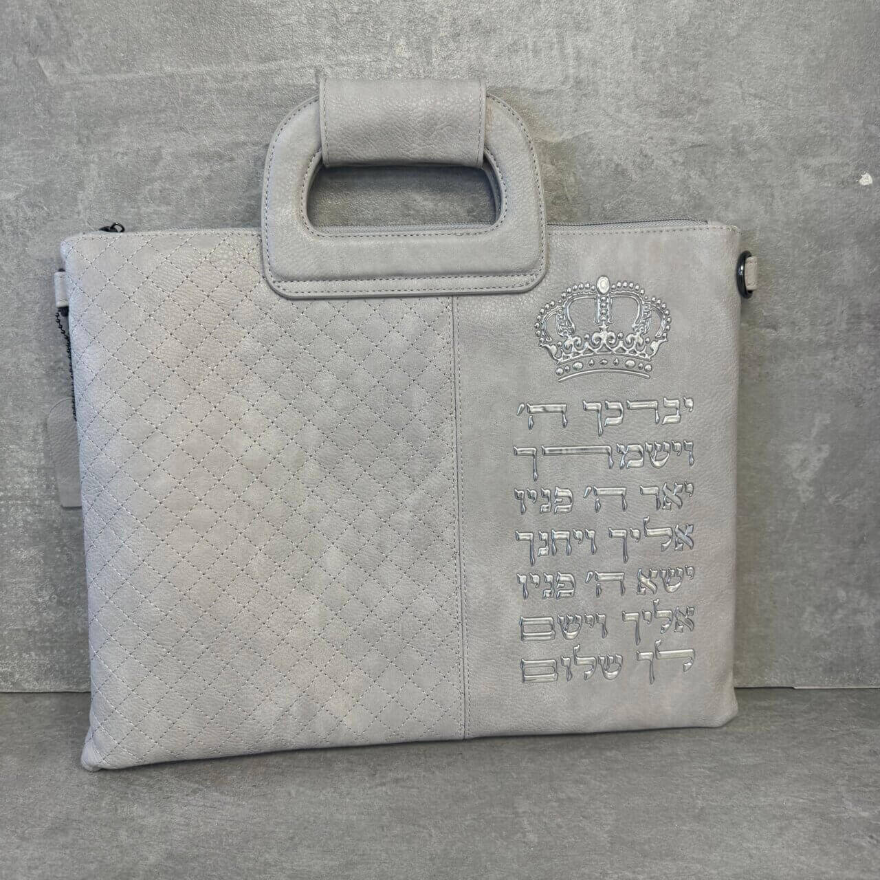 סט תיקים לטלית ולתפילין דגם "פורת" יברכך אבן