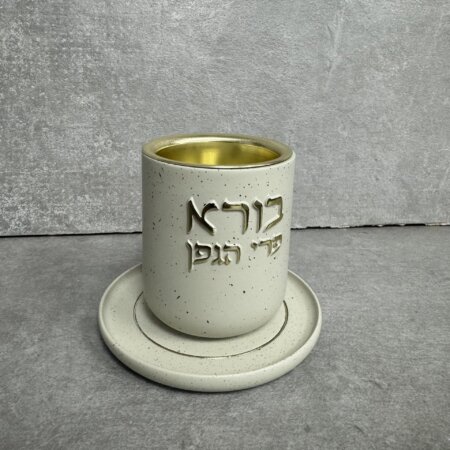 כוס קידוש מפולימר דגם "ברכנו"