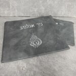 כיסויים לטלית ולתפילין דגם "האש קלאס" אפור