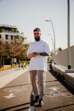 חולצת ציצית לבנה "האש שלי"
